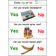 Recycling Activity for Earth Day, Yes No Questions Print and Go Worksheets